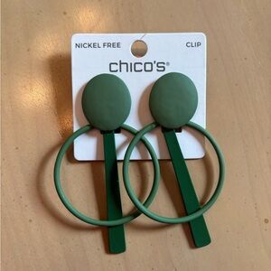 Chico’s Clip On Earrings